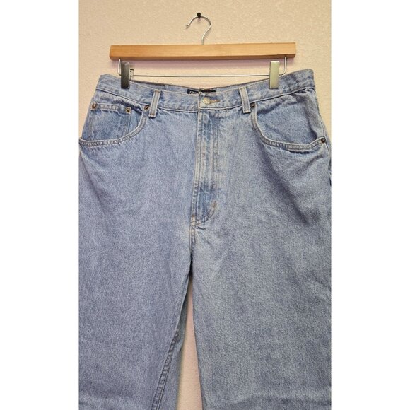 Vintage Old Navy High-Waisted Light Wash Relaxed Fit Mom Jeans Size 16 - Picture 3 of 10
